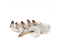 Šaldytos baltakojės blyškiosios krevetės, nevirtos, lukštentos, valytos, 26/30, 20 % glazūra, 1kg