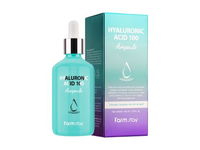 FARMSTAY HYALURONIC ACID 100 AMPOULE veido serumas, 100 ml