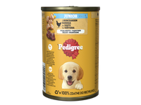 Konservuotas šunų ėdalas PEDIGREE Junior, su vištiena, 400 g