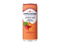 Persikų ir mandarinų sulčių gėrimas SANPELLEGRINO ZERO, 0,33 ml