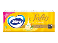 Vienkartinės nosinaitės ZEWA SOFT SENSITIVE, 10 vnt.