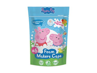 PEPPA PIG FOAM MAKERS vonios putų kapsulės (6 x 16 g)