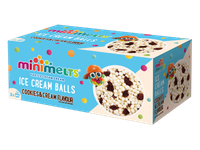 Ledų rutuliukai MINI MELTS, kakavos ir sausainių sk., 100 g