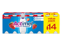 Jogurtinis gėrimas ACTIMEL, braškių sk., 1,4 % rieb., 1.4 kg