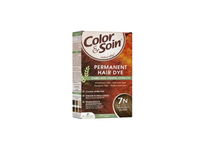 Ilgalaikiai plaukų dažai COLOR & SOIN, riešutų blondinė (7N), 135 ml
