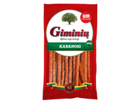 Karštai rūkytos kabanossi lazdelės, GIMINIŲ, 300g