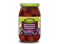 Slyvų kompotas FRUTICO, 870 / 390 g