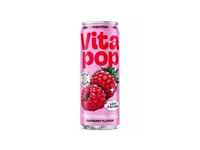 Gazuotas funkcinis gėrimas VITA POP (RASPBERRY), 330ml