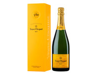 Šampanas VEUVE CLICQUOT Brut, Yellow label, su dėžute, 12,5%, 0,75 l