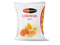 Šaldytas Cheddar sūrio užkandis FARM FRITES, 1 kg