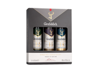 Viskis GLENFIDDICH (rinkinys: 12YO+15YO+18YO), 3 x 0,05, 40%, 150 ml