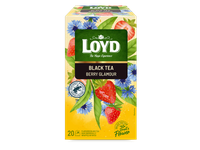 Juodoji arbata LOYD, uogų žavesys, 20x1,75 g