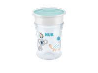 Mokomasis puodelis NUK MAGIC, 230 ml, nuo 8 mėn., 1 vnt.