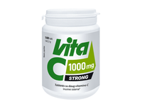 VITA C STRONG 1000 mg, 100 tablečių