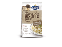 Rizoto ryžiai SCOTTI, Milanese, su tartufo grybais, be glitimo 210 g
