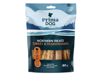 Kalakutienos, stirnien. juostos PRIMA DOG,80g