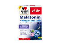 DOPPELHERZ Aktiv Melatonin + Magnesium 400 tabletės N30