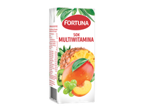 Multivitaminų sultys FORTUNA, 0,2 l