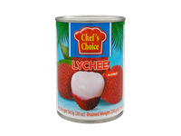 Konservuoti ličiai, CHEF'S CHOICE, sirupe, 565 g / 230 g