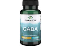 SWANSON GABA 500mg kapsulės N100