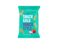 Bulvių užkandis DOLLAR SNACK RANCH, 50 g