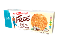 Sausainiai BOGUTTI su kokos., be pridėt. cukr., su saldikl., 135 g