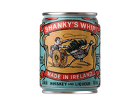Viskis SHANKY'S Whip Black Irish Whiskey Liquer 33%, 100 ml
