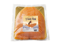 Sūdyta atlantinių lašišų filė, pjaustyta, 500 g