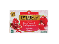 Arbata TWININGS, aviečių ir granatų skonio, 20 vnt.