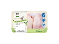 Šviež. viščiukų broilerių šlaunelės be antibiotikų WELL DONE, 500 g