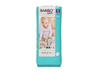 Sauskelnės BAMBO NATURE 5 (12-18 kg), 44 vnt.