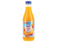 Apelsinų sultys 100% iš koncentrato su vit.C CLEVER, 1L