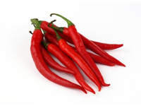 Aitrieji pipirai CAYENNE, raudonieji, I klasė, kg