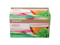 Žalioji arbata su pipirmėte RIMI, 40 g