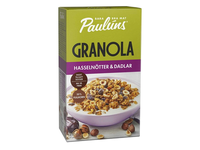 Granola PAULUNS su lazdynų riešutais ir datulėmis, 450 g