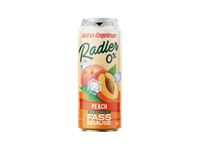 Nealkoholinis alaus kokteilis FASSBRAUSE, persikų skonio, 500 ml