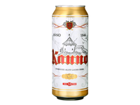 Nefiltruotas šviesusis KAUNO alus, 5%, 0,5 l