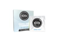 Prezervatyvai EXS Nano Thin, 3 vnt