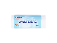 Šiukšlių maišai CLERIT, 15 l, 30 vnt.