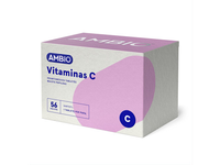 AMBIO VITAMINAS C 500 mg, 56 kramtomųjų tablečių