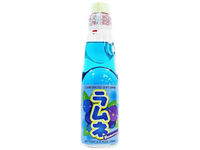 Gaivusis gazuotas gėrimas HATAKOSEN Ramune Blueberry, 0,2l