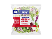 Plautų salotų mišinys FIT&EASY GREEN&RED,150g