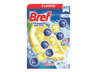Tual. valiklis-gaiviklis BREF PA LEMON, 3x50g