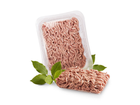 Atšaldyta smulkinta kiauliena ir jautiena KREKENAVOS, 450 g