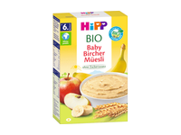 Ekologiški BIRCHERIO dribsniai HIPP (nuo 6 mėn.), 250 ml