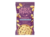 Žemės riešutai skrudinti ir nesūdyti NICE BITES 200 g