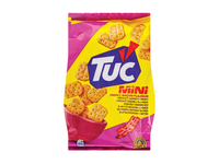 Rūkyto bekono skonio krekeriai TUC, 100g