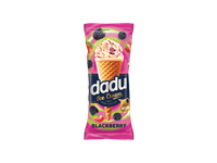Ledai DADU su jogurtiniu glaistu ir gervuogų įdaru, 90 g