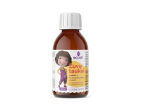 ECOSH KAKĖ MAKĖ Žuvų taukai su Camelina sativa aliejumi, Tutti Frutti skonio, 150 ml