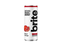 Energinis gėrimas BRITE  BLOOD ORANGE, 330 ml
